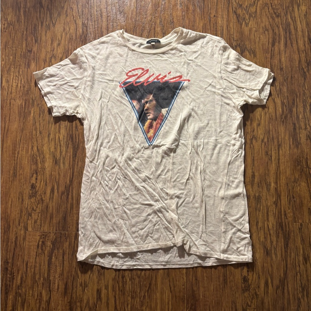 Elvis Graphic T-Shirt by R 13  Japanese Fabric tag